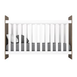 Quarto de Bebê Compacto com Berço e Guarda Roupa Sonho Encantado Espresso Móveis - 6