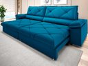 Ver imagem 1 de Sofá com Carregador Usb e Molas no Assento Retrátil Reclinável Nice 2,10m Velosuede - Netsofas