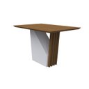 Ver imagem 3 de Conjunto Mesa Veneza 120cm sem Tampo de Vidro com 4 Cadeiras Ana - Imbuia / Vl02