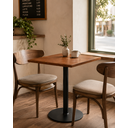 Ver imagem 2 de Mesa Retangular 70cm Tampo MDF Resistente Base de Aço:70cm