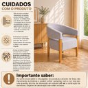 Ver imagem 5 de Poltrona Belleve Premium X 73cm Cinza