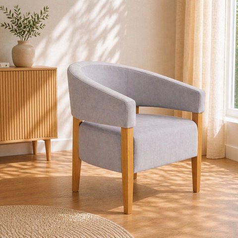 Poltrona Belleve Premium X 73cm Cinza