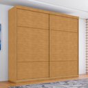 Ver imagem 1 de Guarda Roupa Casal Villa Monte Claro 2 Portas Correr 4 Gavetas MDF Naturalle Framar