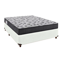 Ver imagem 1 de Conjunto Cama Box Branco Casal + Colchão D33 Iso100 Ortobom