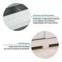 Ver mais imagens de Guarda-Roupa Infantil 2 Portas de Correr 100% MDF 160cm Fantelli Espresso Móveis Branco
