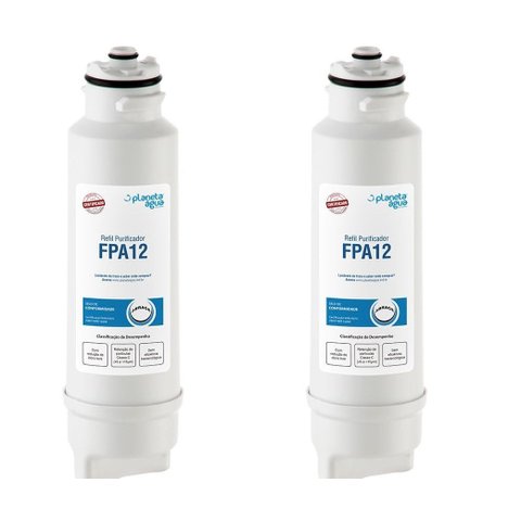 Kit 2 Refil Fpa 12 Compatível Eletrolux Pa20g, Pa25g, Pa30g e Pa40g