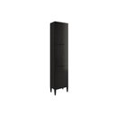 Ver imagem 1 de Paneleiro de Cozinha Alpha 2510 C/ 3 Portas 50cm Preto - Carraro