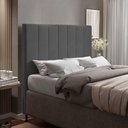 Ver imagem 1 de Cabeceira Cama Box Queen 160cm Suede Grafite