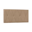 Ver imagem 1 de Painel de Cama 160cm Ancona Suede Bege - Lucadi Home