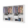 Closet Casal Duplo Belém 4 Portas Premium 4 Gavetas Carioca Móveis - 4