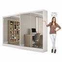Ver imagem 3 de Closet Casal Duplo Belém 4 Portas Premium 4 Gavetas Carioca Móveis