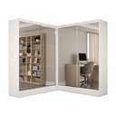 Ver imagem 2 de Closet Casal Duplo Belém 4 Portas Premium 4 Gavetas Carioca Móveis