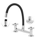 Ver imagem 2 de Torneira Misturador Cozinha Mesa Gourmet Flexível Preto
