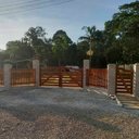 Ver imagem 4 de Porteira de Madeira Modelo Arco 7 Réguas