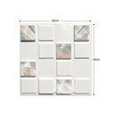 Ver imagem 4 de 50 Placas Revestimento 3d Espelhado Pixel - 25cm
