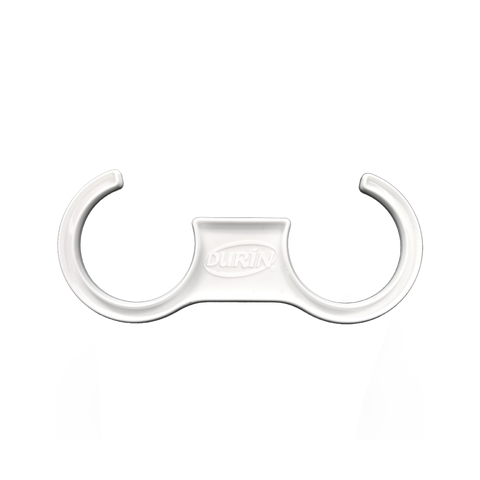 Suporte para Ajuste do Tubo Extensível Sifão Cor Branco Durín