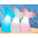 Ver imagem 2 de Luminária Calda Sereia Rosa