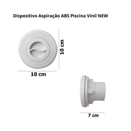 Dispositivo Aspiração Abs Piscina Vinil - 5