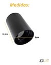 Ver imagem 5 de Kit 14 Spot Sobrepor Redondo Direcionável + 14 Lâmpada Mr16 - Preto - Bco Frio 6500k