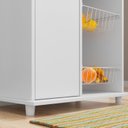 Ver imagem 7 de Balcão Multuso para Forno e Microondas com Fruteira 1 Porta NT 3075 