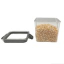 Ver imagem 6 de Pote Organizador Kit 2 Uni Conserva Tempero Mantimento Armario Alimento Acrilico Transparente Cozinh