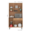 Ver imagem 7 de Armário de Cozinha 6 Portas 1 Gaveta Carol 