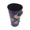 Vaso Jardim Quintal Varanda Passaro Flor de Ferro Roxo - 1