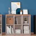 Ver imagem 1 de Nicho para Escritório 6 Prateleiras Multifuncional Caemmun