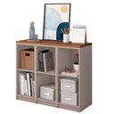 Ver imagem 3 de Nicho para Escritório 6 Prateleiras Multifuncional Caemmun