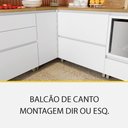 Ver imagem 5 de Cozinha Modulada 9 Peças Canto 12 Portas e 8 Gavetas Ripado Rainha 100 Mdf