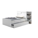 Ver imagem 5 de Bicama Baú Solteiro 2 Gavetas Iris