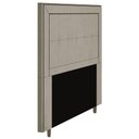 Ver imagem 3 de Cabeceira Box Casal King Size 195cm com Tachas e Frame Bege