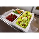 Ver imagem 4 de Saladeira Moove Retangular 5l Branca em Polipropileno Linha Tropical Vem