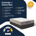 Ver imagem 4 de Cama Box com Colchão Gazin de Espuma D28 Double Face Force Plus Casal 138cm