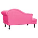 Ver imagem 4 de Recamier Divã Larissa Capitonê Lado Esquerdo Corino Cores - S.A Móveis - Pink