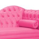 Ver imagem 2 de Recamier Divã Larissa Capitonê Lado Esquerdo Corino Cores - S.A Móveis - Pink