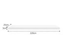 Ver imagem 4 de Prateleira MDF 30mm LED 220x25 Suporte Invisivel Branco 3000k 110V