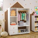 Ver imagem 1 de Guarda Roupa Montessoriano 2 Gavetas 