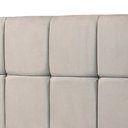 Ver imagem 2 de Cabeceira Cama Box Casal 140cm Roma Suede Bege - Belliv Decor
