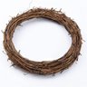 Guirlanda Rústica de Galhos Secos Diâmetro 30cm - 1