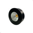 Ver imagem 1 de Spot Sobrepor Led 5w 3000k Luz Quente Redondo Preto Opus