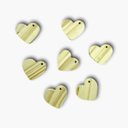 Ver imagem 1 de 100 Coração Chaveiro Aplique Artesanato Pingente Madeira Pinus Pequeno 6 Cm Decoração - Woodspot