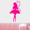 Adesivo de Parede Infantil Fada Modelo 1-Pequeno 30x50cm - 1