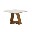Ver imagem 1 de Mesa de Jantar 90x90cm Tampo em Vidro/Laca Grécia
