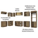 Ver imagem 5 de Armário de Cozinha Completa de Canto 499cm Rustic Stella Madesa 03