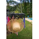 Ver imagem 6 de Mini-varal Oval 24 Prendedores Preto Mor