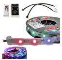 Ver imagem 1 de Fita de Led Digital 6803 Rgb Com Controle 133 Efeitos Ip67