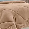 Edredom Bartho King Dupla Face Manta Soft Fofinho 1 Peça - Bege Casa Scarpa - 2