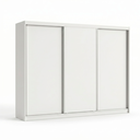 Ver imagem 3 de Guarda-roupa Grande Casal 3 Portas de Correr 6 Gavetas Lucky Branco