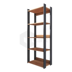 Vintage Moderno Multiuso Estante Estilo Industrial de Madeira Organizador Livros AJB STORE ESTANTE O